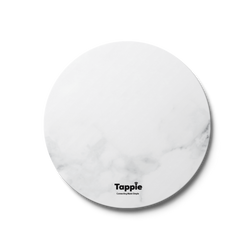 Tappie™ White Marble