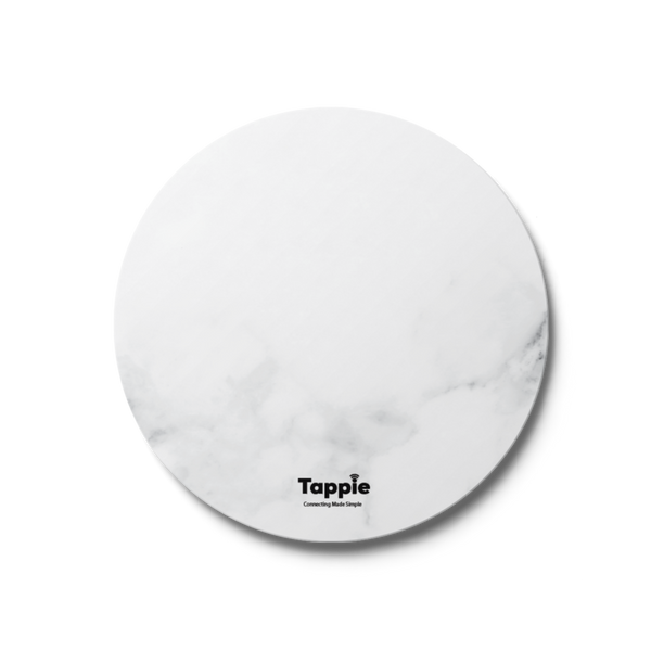 Tappie™ White Marble